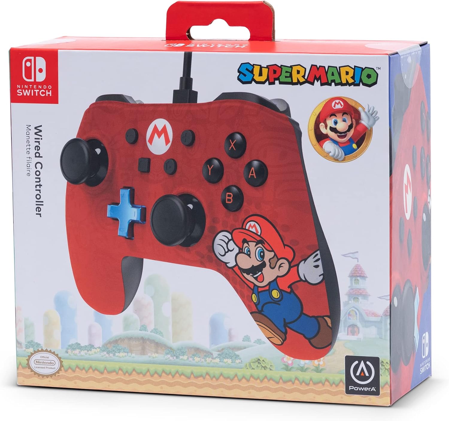Control Pro Alambrico Nintendo Switch – Super Mario Edition
