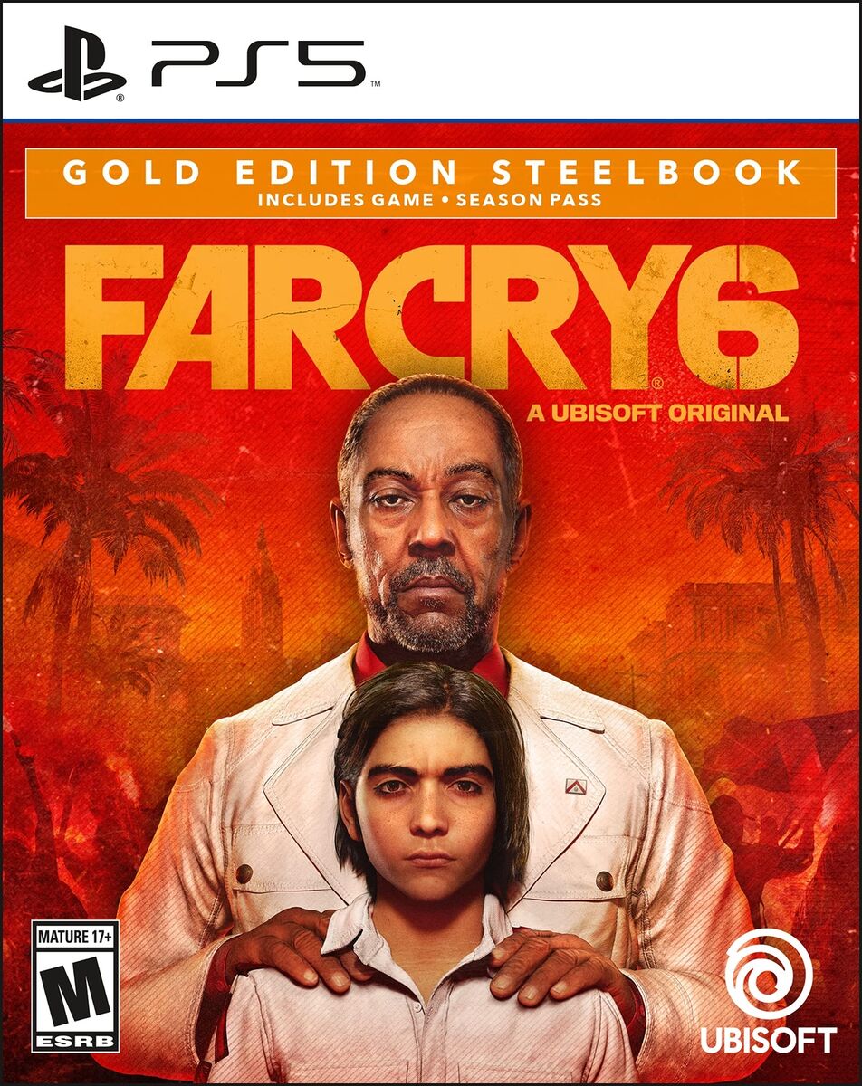 Far Cry 6 Gold Edition Steelbook para PlayStation 5
