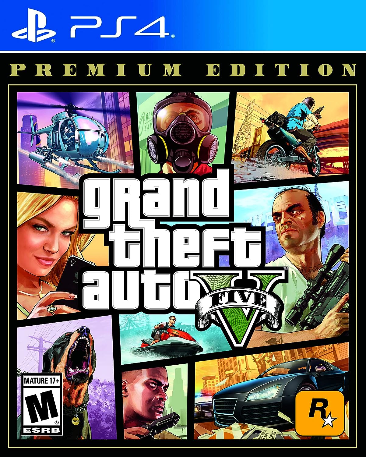 Grand Theft Auto V – Premium Edition – PlayStation 4 GTA V