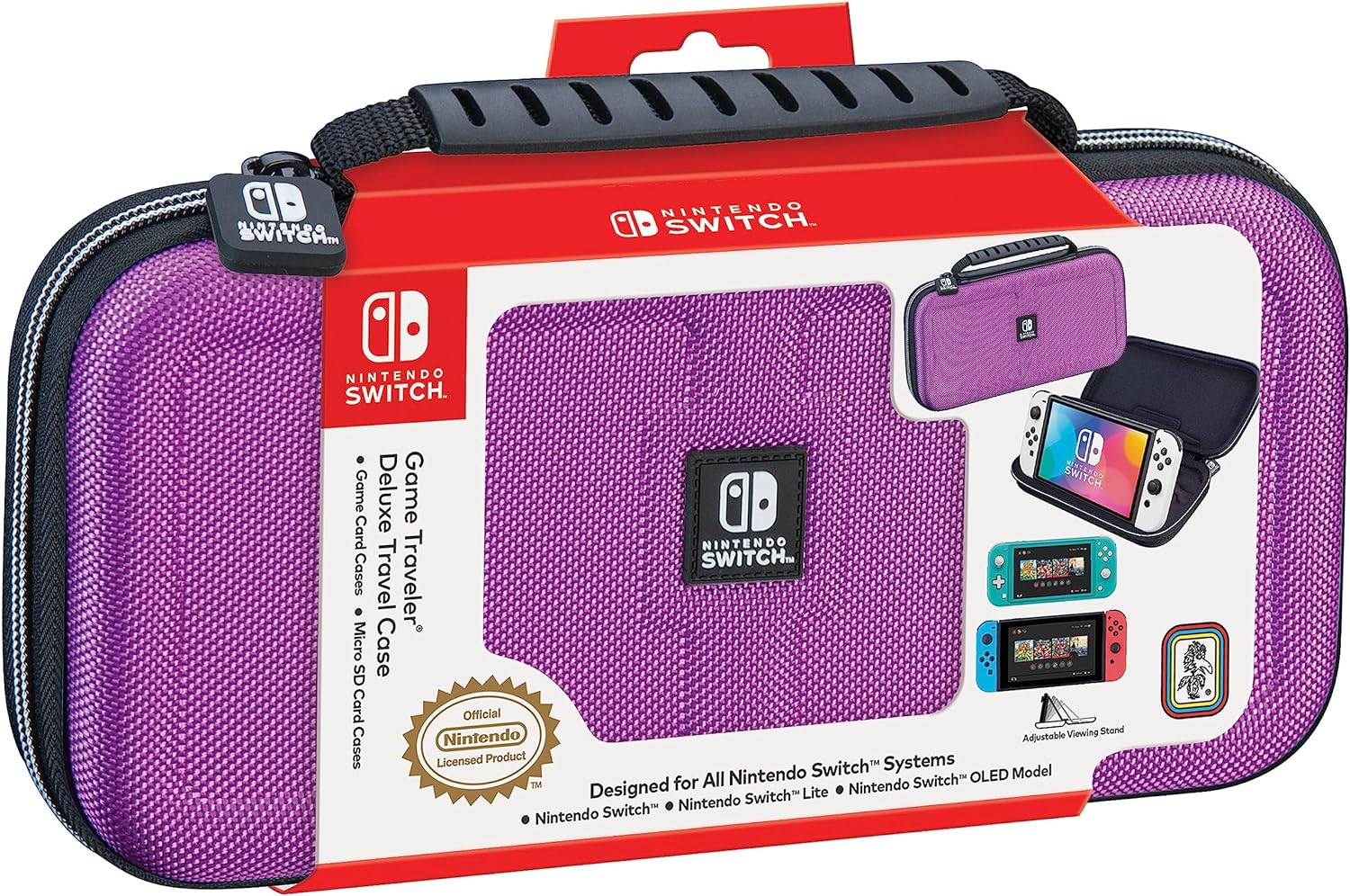 Estuche de Viaje Nintendo Switch de Lujo OLED Case – Tambien para Switch y Switch Lite.