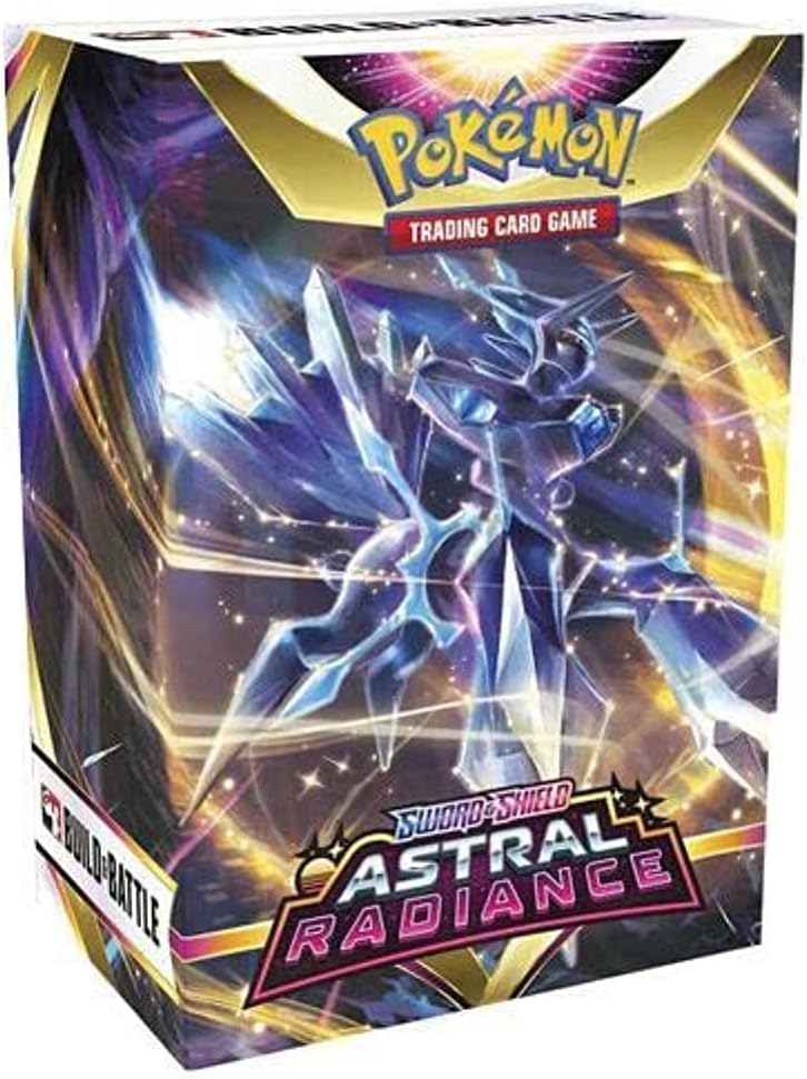 Pokemon Sword and Shield Astral Radiance Booster Build & Battle Box – 5 Paquetes de Refuerzo