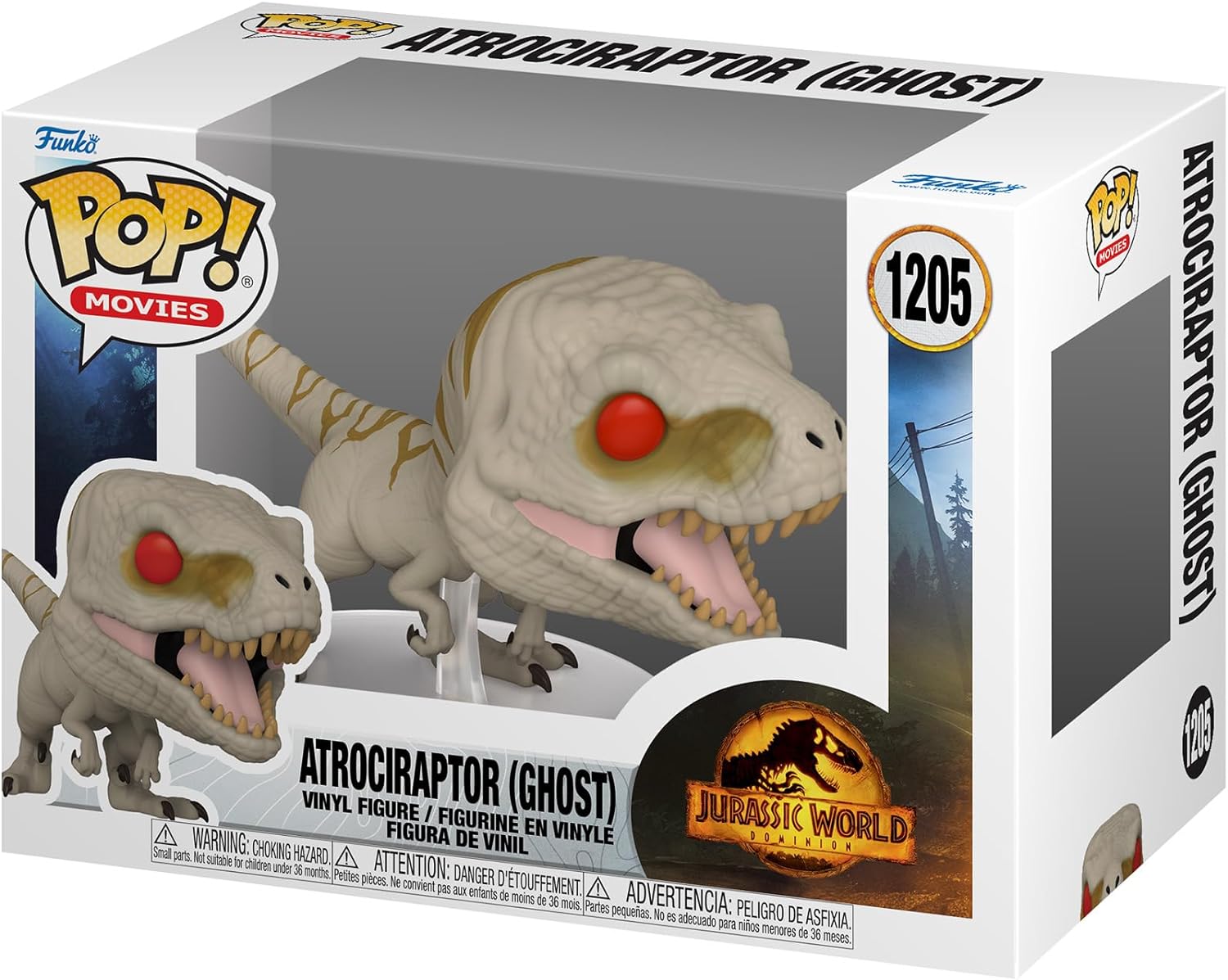 Funko Pop! Movies: Jurassic World Dominion – Atrociraptor (Ghost) 1205