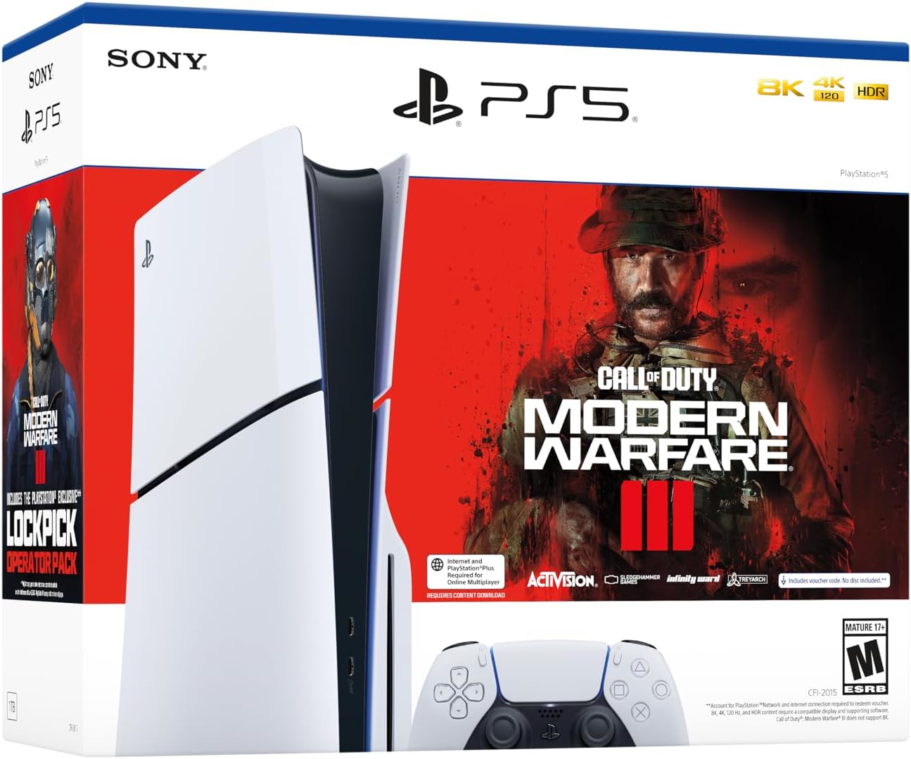 PlayStation®5 Console SLIM – Call of Duty® Modern Warfare® III Paquete