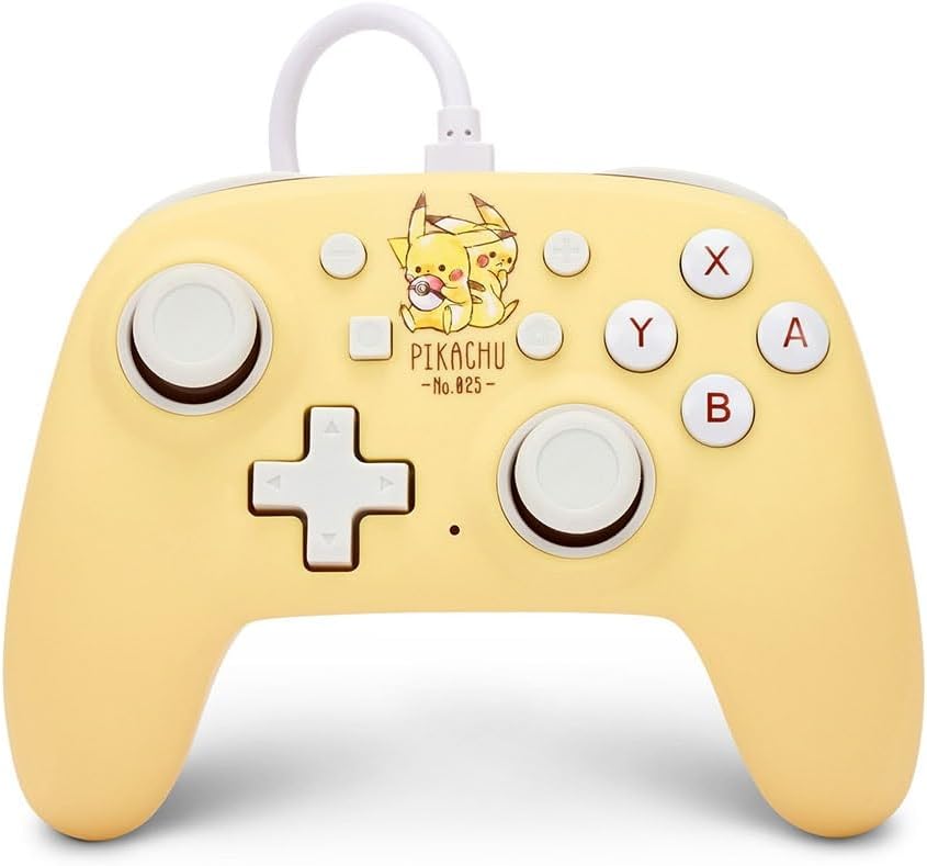 Control alámbrico Nano PowerA para Nintendo Switch – Pikachu Friends