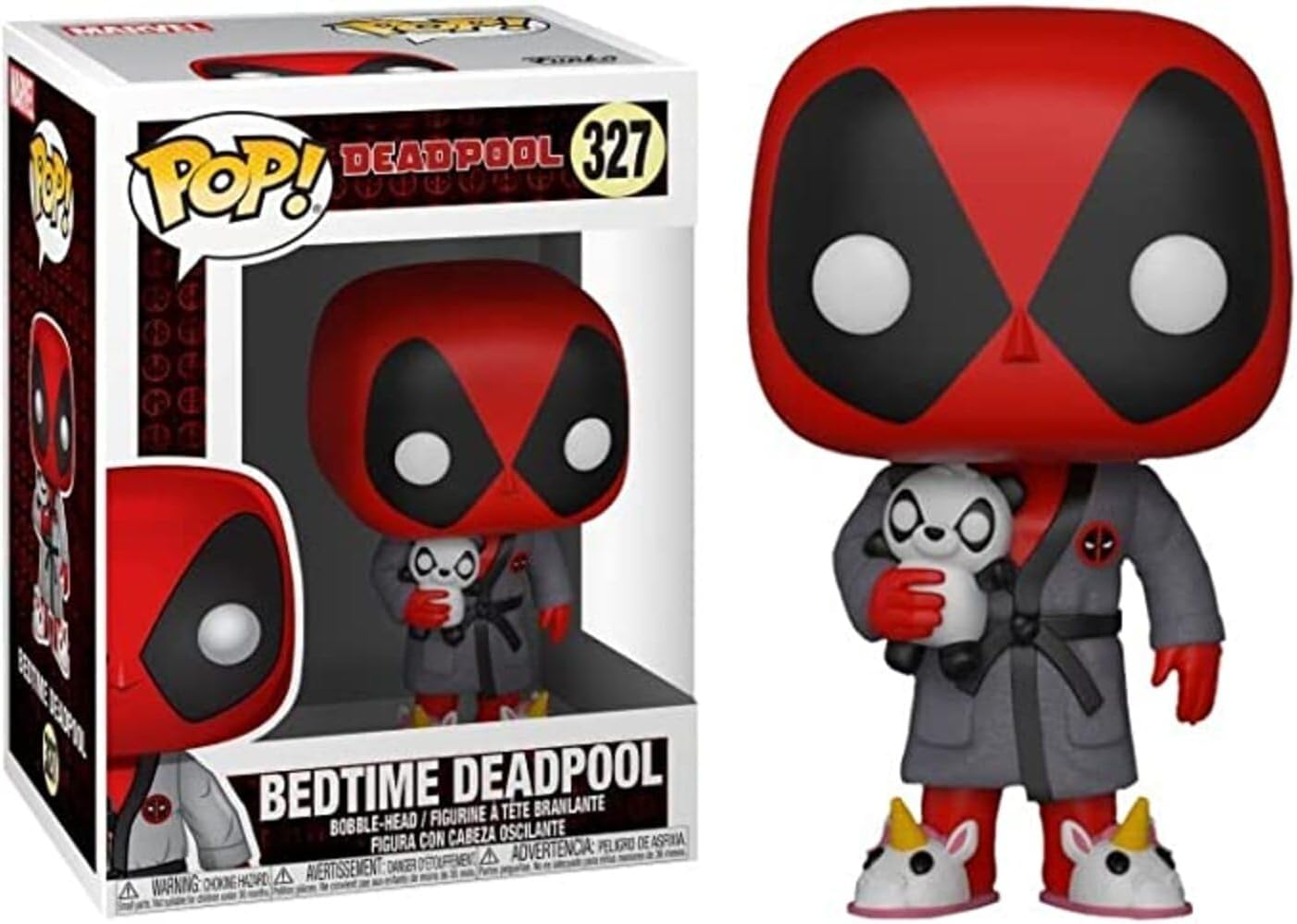Funko POP Marvel: Deadpool bedtime Playtime – Deadpool in Robe 327