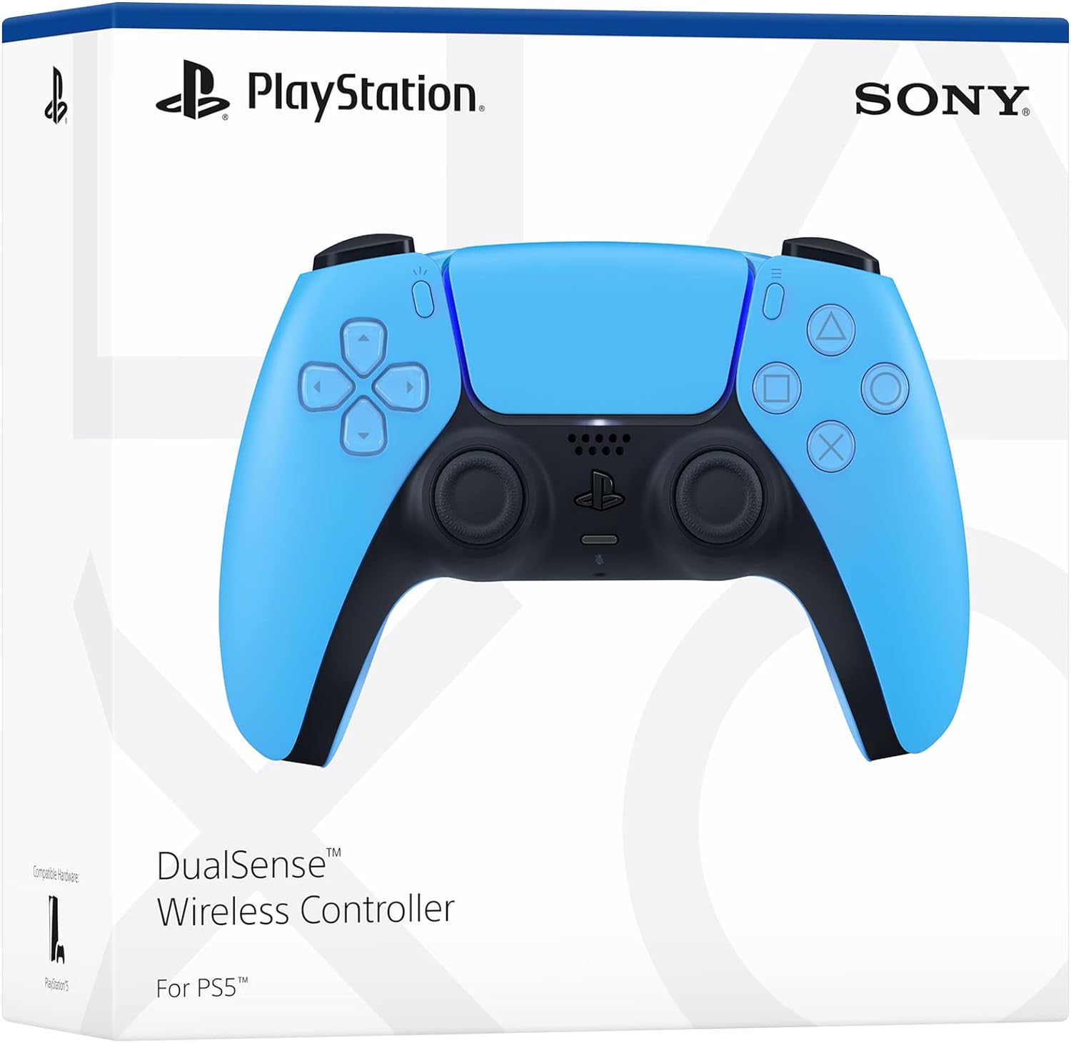 PlayStation 5 Control inalámbrico DualSense® – Starlight Blue (Azul Celeste)
