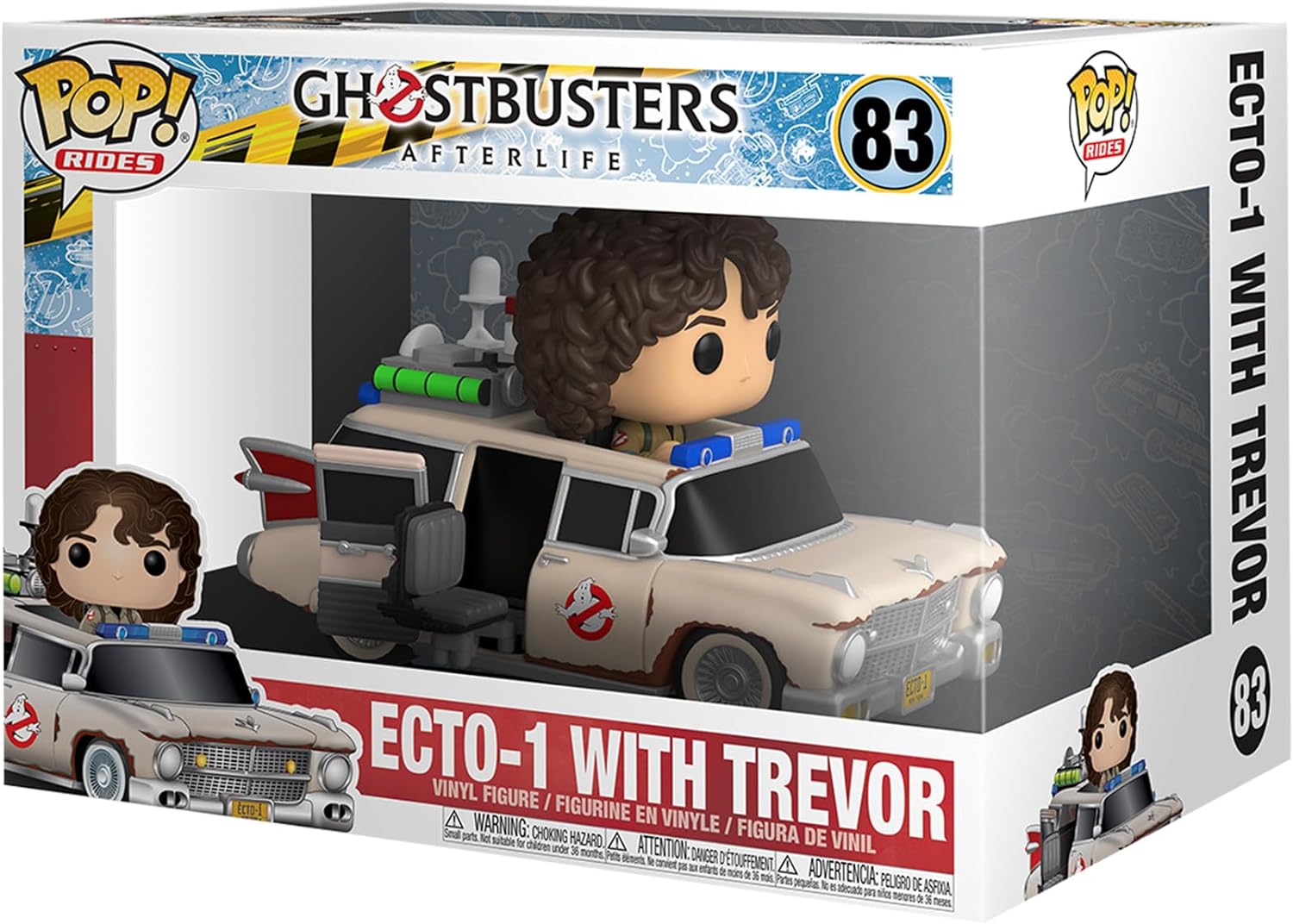 Funko Pop Ride Super Deluxe: Ghostbusters: Afterlife – Ecto-1 With Trevor 83