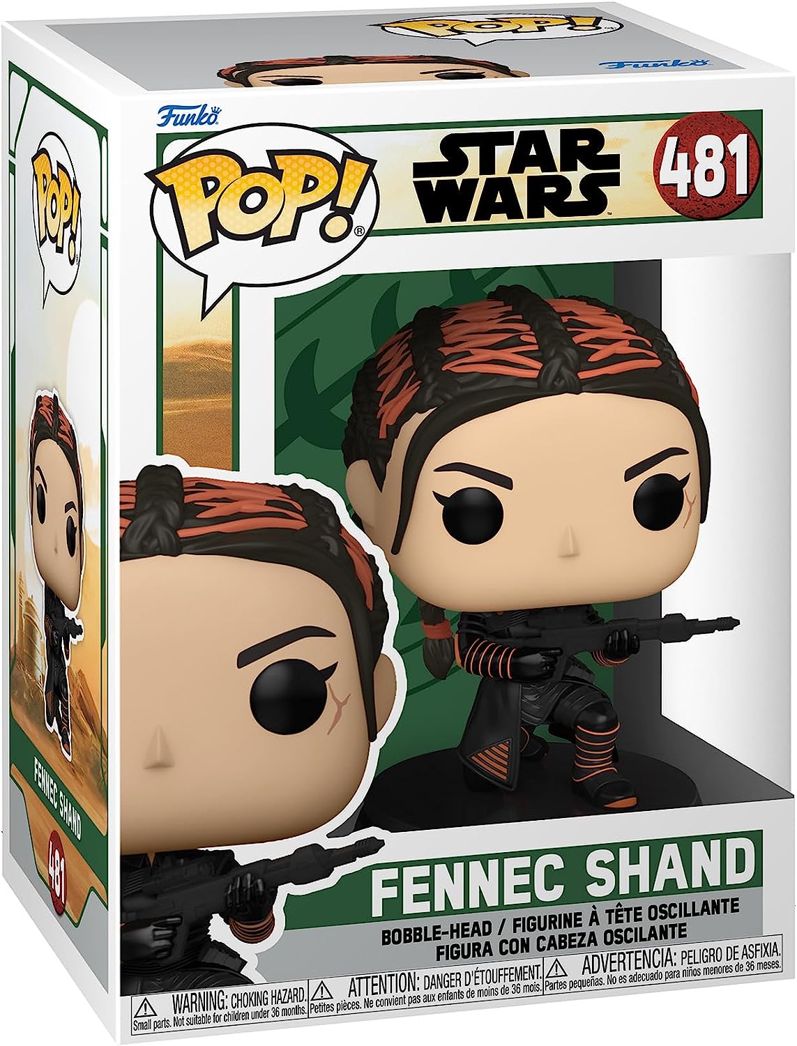 Funko Pop Star Wars: Book of Bobba Fett – Fennec Shand #481