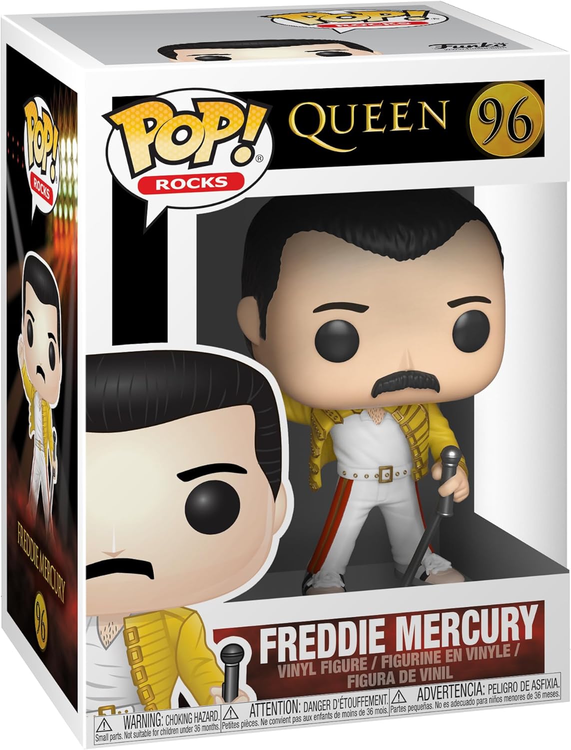 FUNKO POP! ROCKS: Queen – Freddie Mercury Wembley 1986 (96)