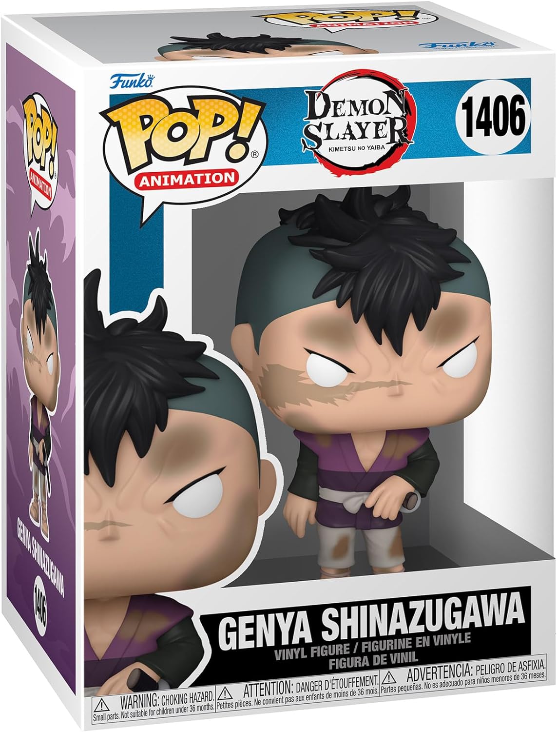 Funko Pop Animation: Demon Slayer- Genya Shinazugawa #1406