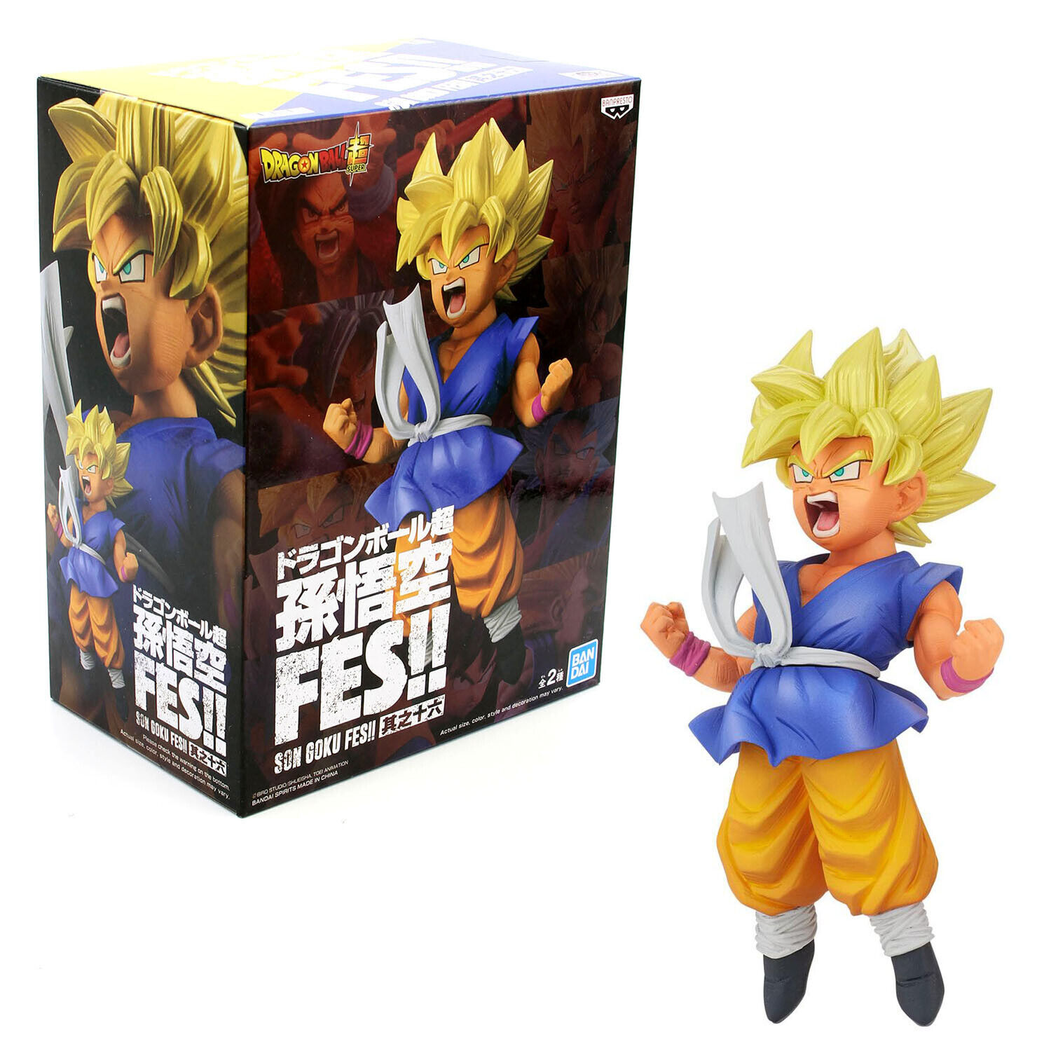 DragonBall Super FES!! Figure – KID SUPER SAIYAN SON GOKU VER. A Banpresto