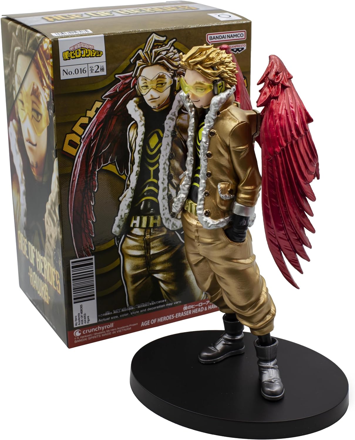 Banpresto – Figurine My Hero Academia – Hawks – Age of Heroes