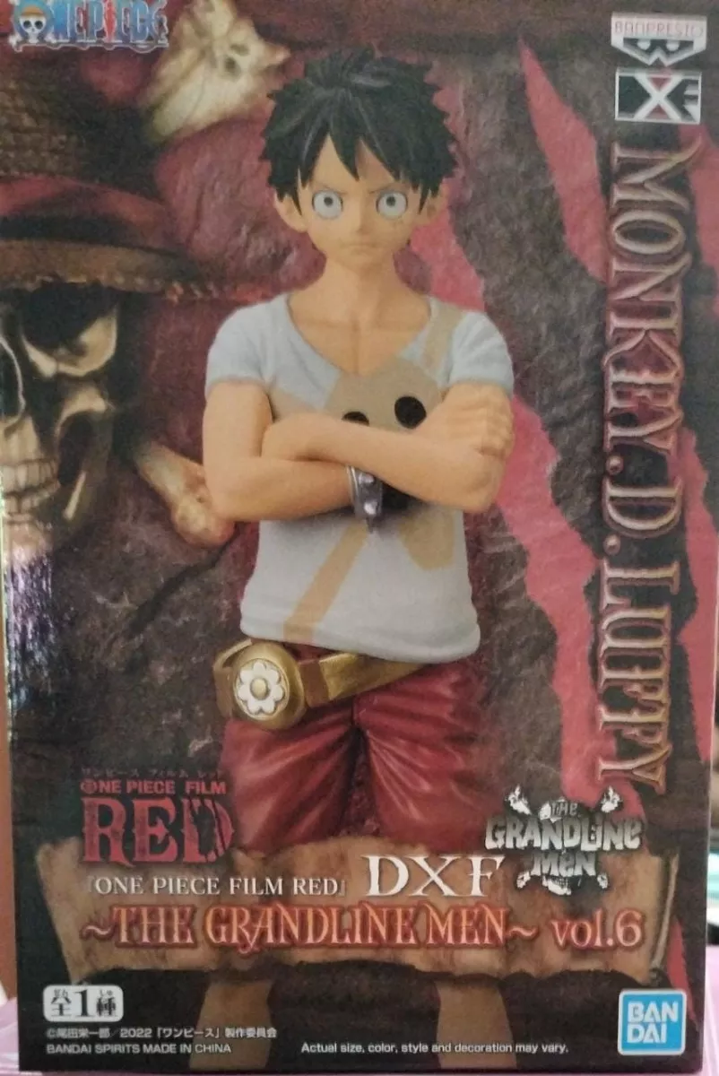 Monkey D Luffy One Piece Red Grandline Banpresto B Original