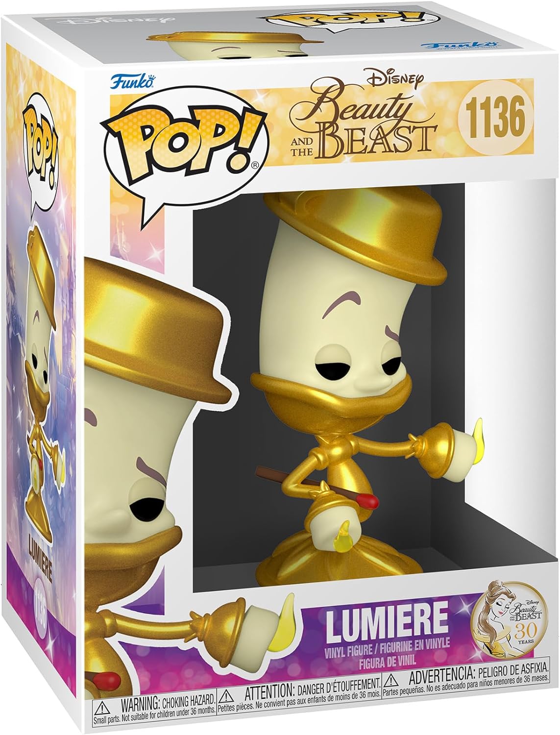 Funko Pop Disney: Beauty and The Beast – Lumiere #1136