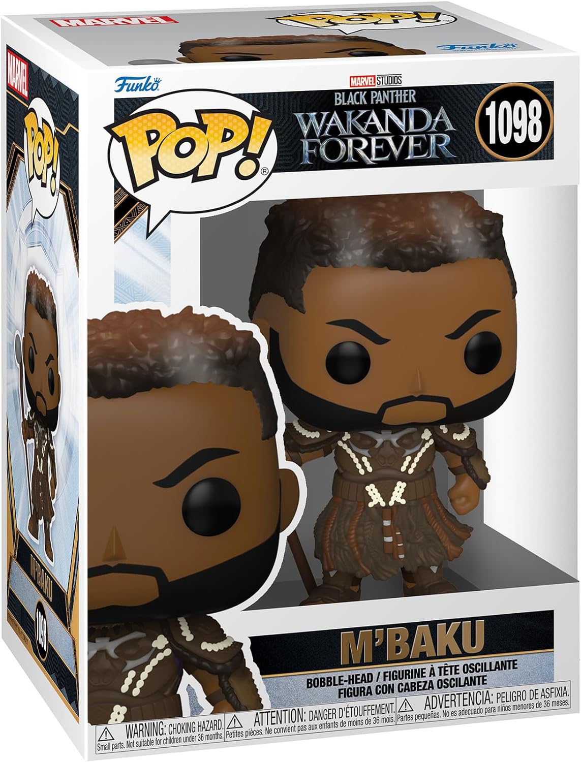 Funko Pop Marvel: BPWF- M’Baku #1098