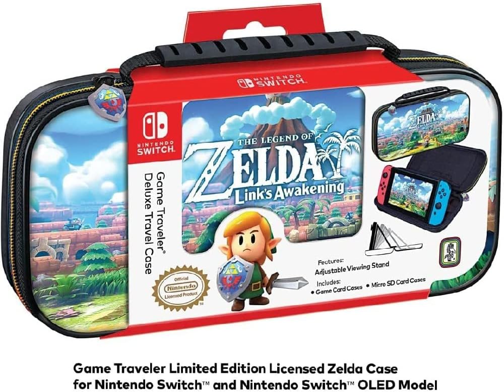 Estuche de viaje Zelda: Link’s Awakening – para Switch OLED, Switch And Switch Lite