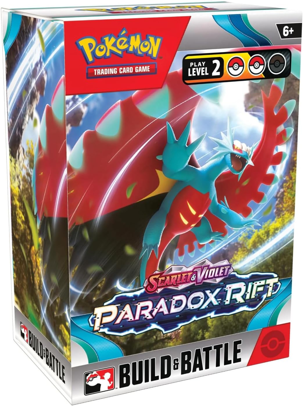 Pokemon: Scarlet & Violet 4: Paradox Rift Booster Build and Battle Box