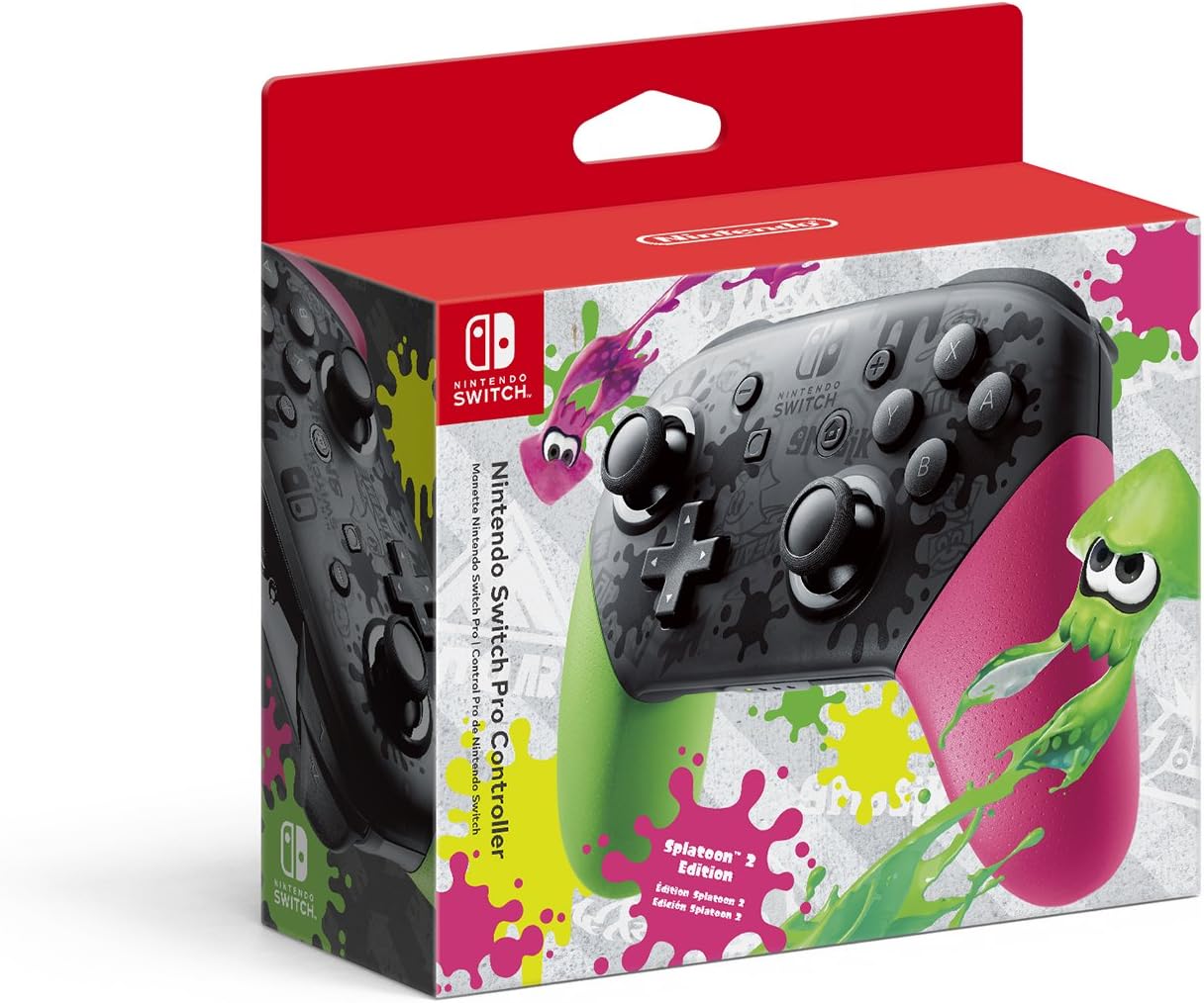 Nintendo Pro Controller – Splatoon 2 Edition – Nintendo Switch