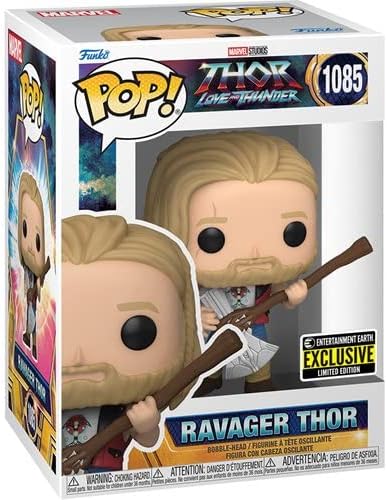 Funko POP! Marvel Thor: Love and Thunder – Ravager Thor 1085 Entertainment Earth Exclusivo #1085