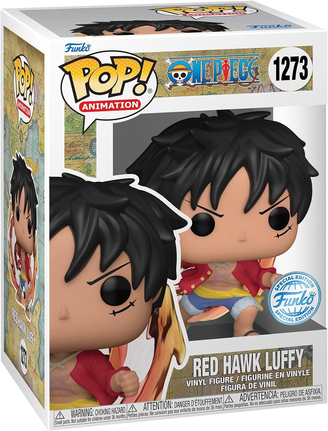 Funko Pop One Piece Luffy (Red Hawk) – Figura Pop (Anime AAA) 1273