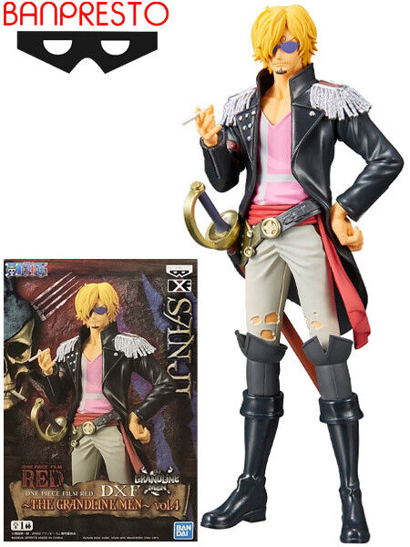 Banpresto One Piece Film Red DXF The Grandline Men Volume 4 Sanji Figure