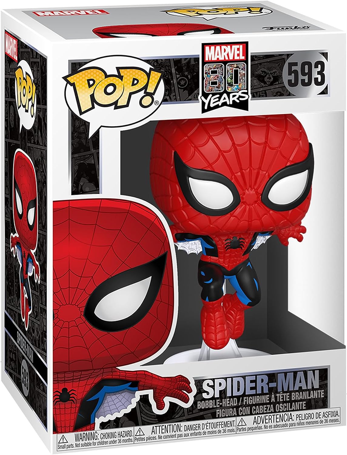 Funko POP Marvel: 80th- First Appearance Spider-Man #593