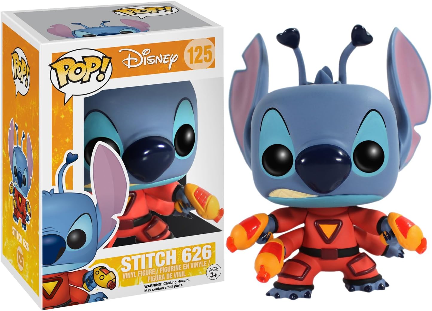 Funko Figura de Vinilo Pop Disney: Lilo & Stitch 626 #125