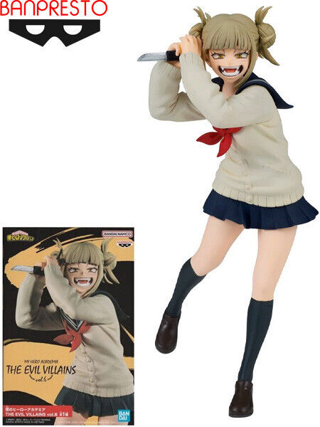 Banpresto My Hero Academia The Evil Villains Himiko Toga Vol 6 Figura nueva