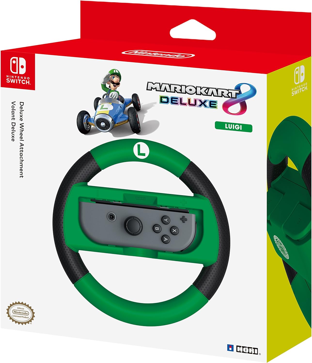 Hori – Volante Mario Kart 8 Deluxe Luigi (Nintendo Switch) – Standard Edition
