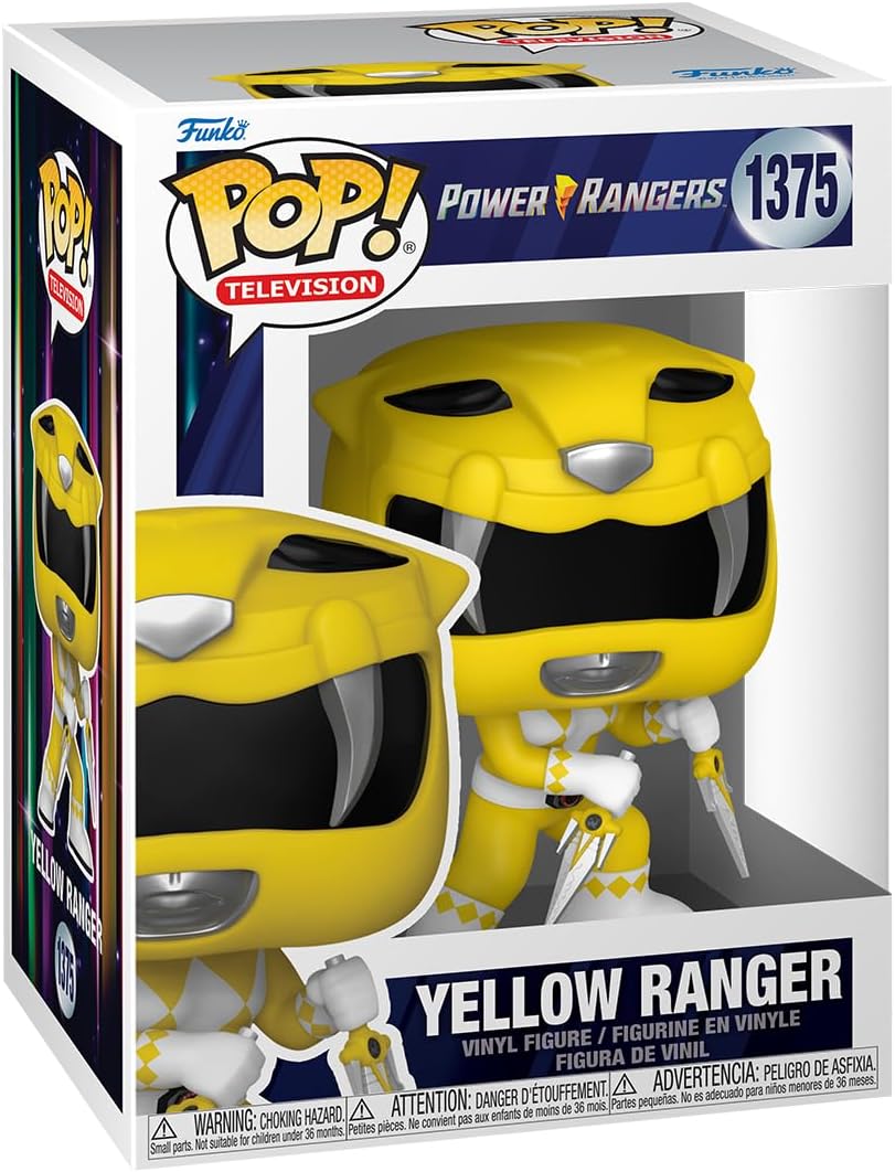 Funko Pop! TV: Mighty Morphin Power Rangers 30th Anniversary – Yellow Ranger 1375