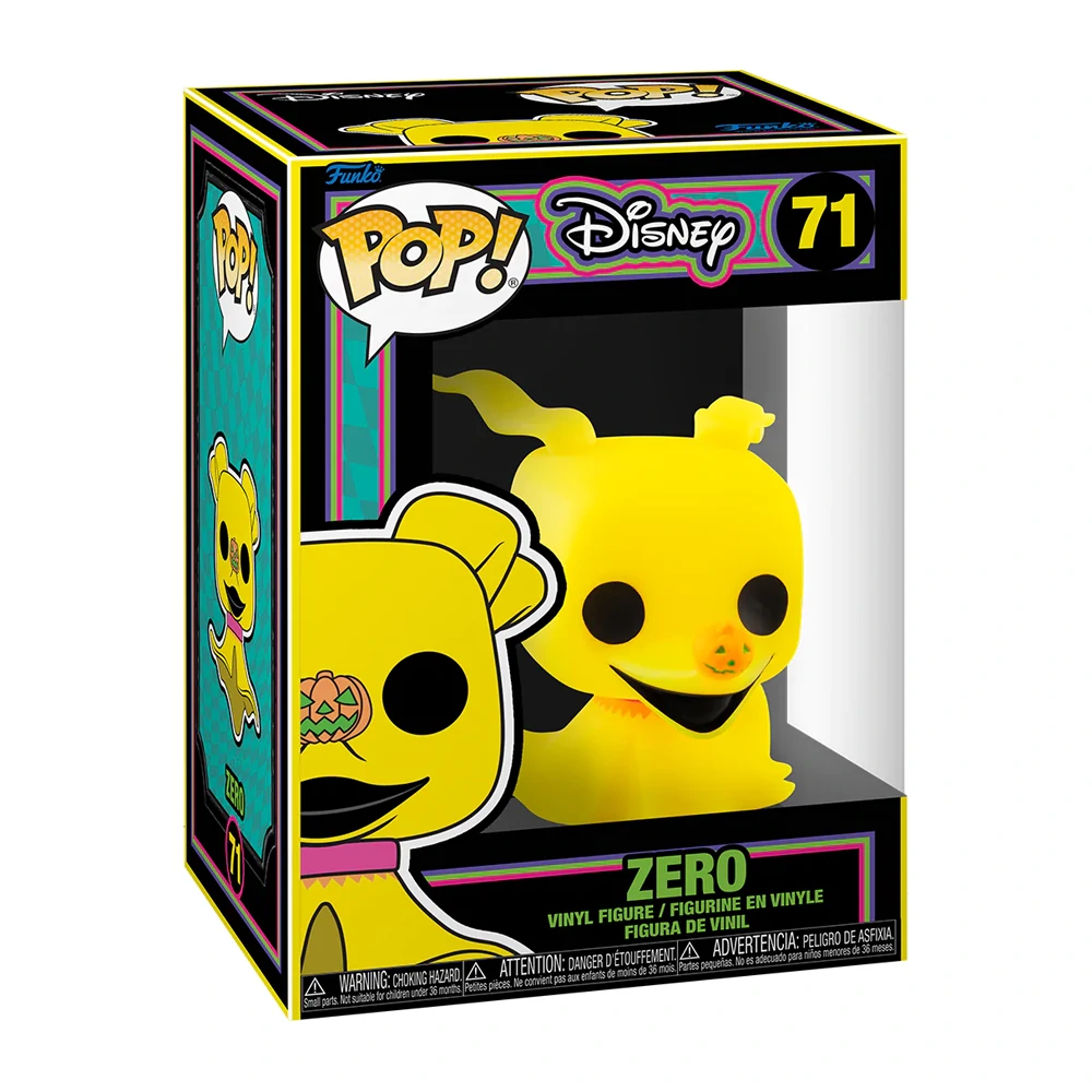 Funko Pop! Disney: The Nightmare Before Christmas – Zero (Blacklight) #71