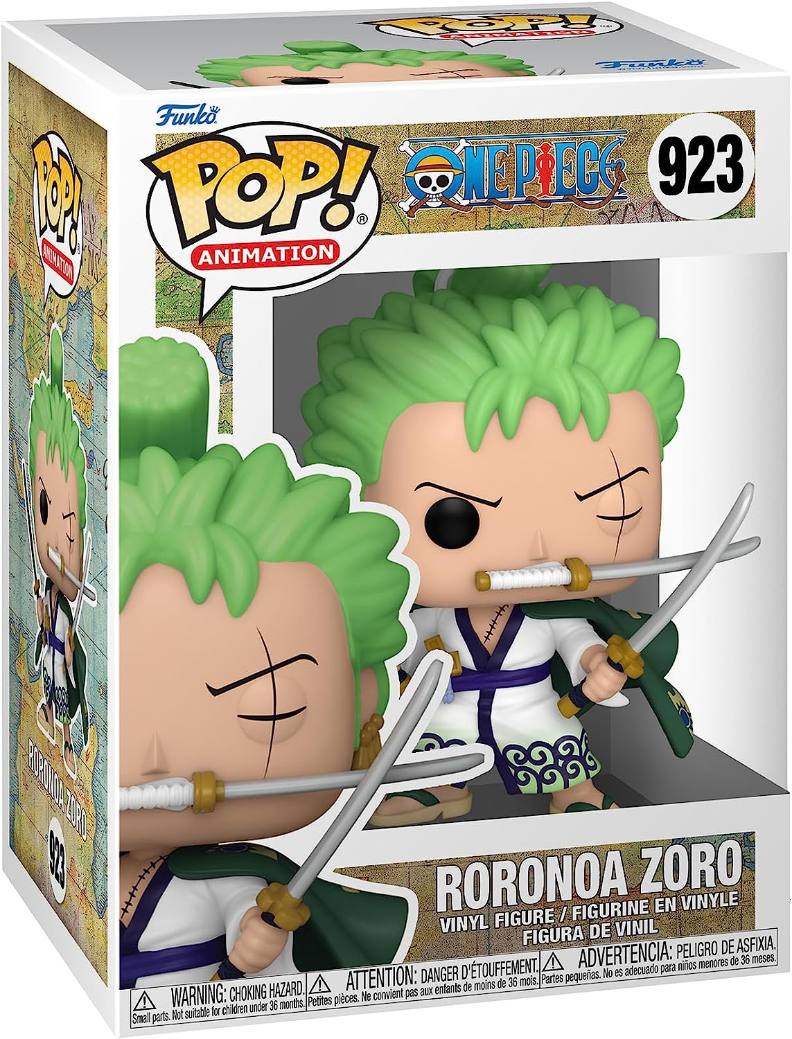 Funko Pop Animation: One Piece- Roronoa Zoro #923