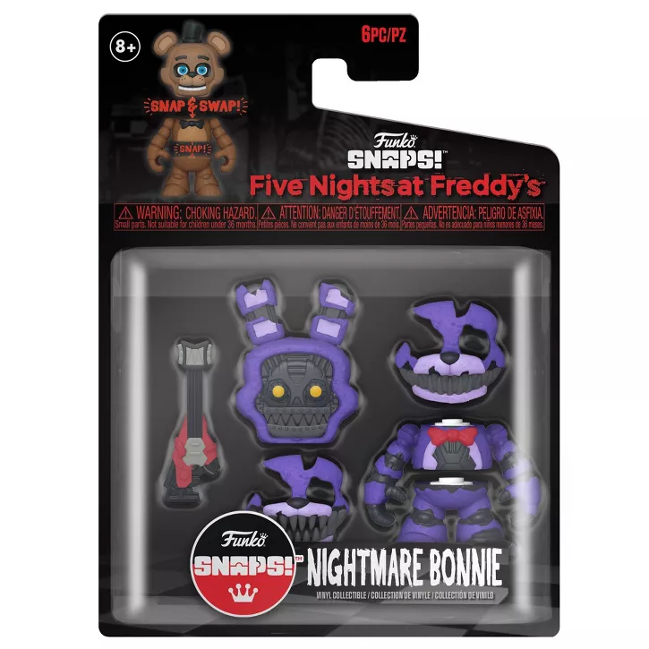 ¡Funko SNAPS! Figura de vinilo de Five Nights at Freddy’s Nightmare Bonnie