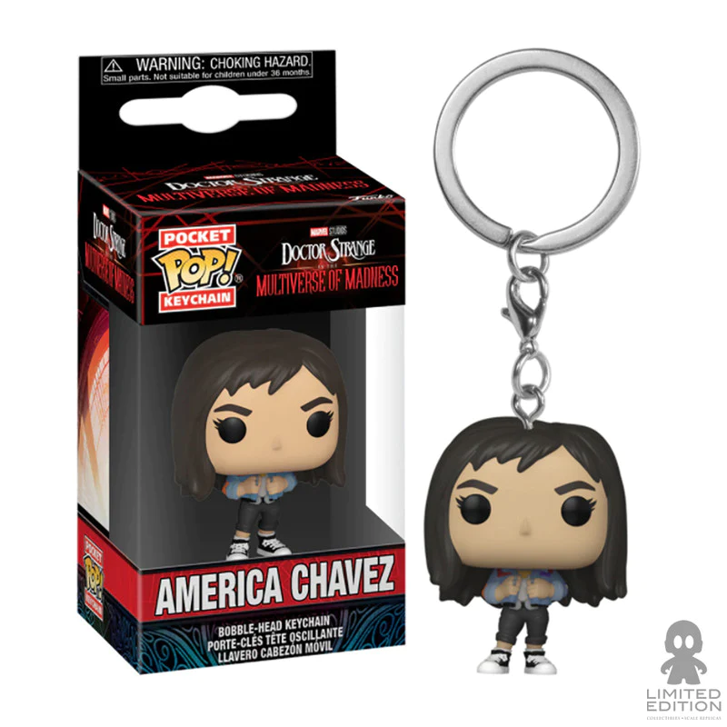 Funko Pop! Llaveros: America Chavez – Doctor Strange in the Multiverse of Madness