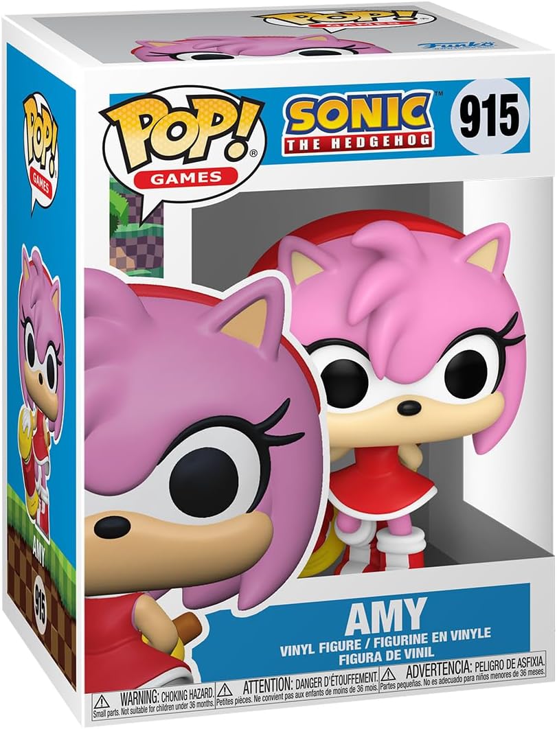Funko Pop! Juegos: Sonic The Hedgehog – Amy #915