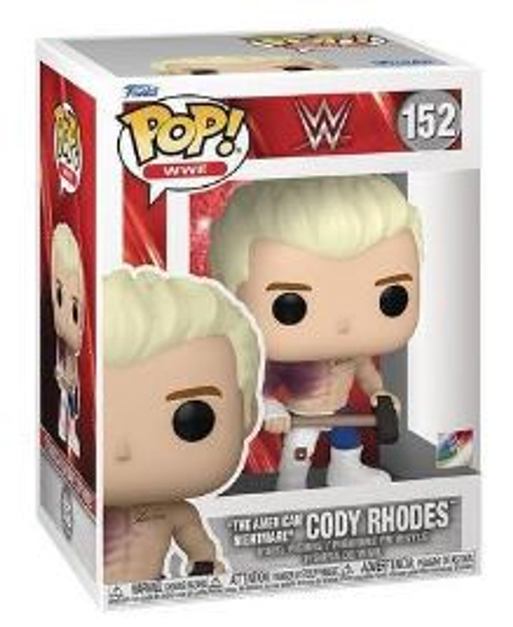 Funko Pop! Cody Rhodes (Hell In A Cell) (WWE) Series 21 #152