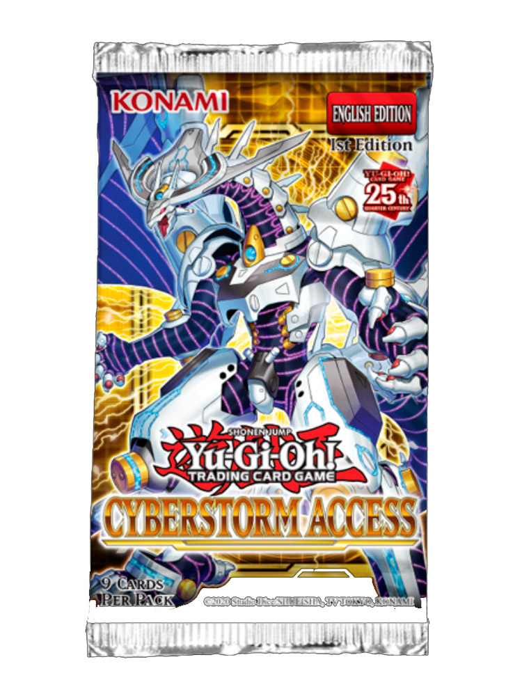 SOBRE BOOSTER CYBERSTORM ACCESS YU-GI-OH TCG