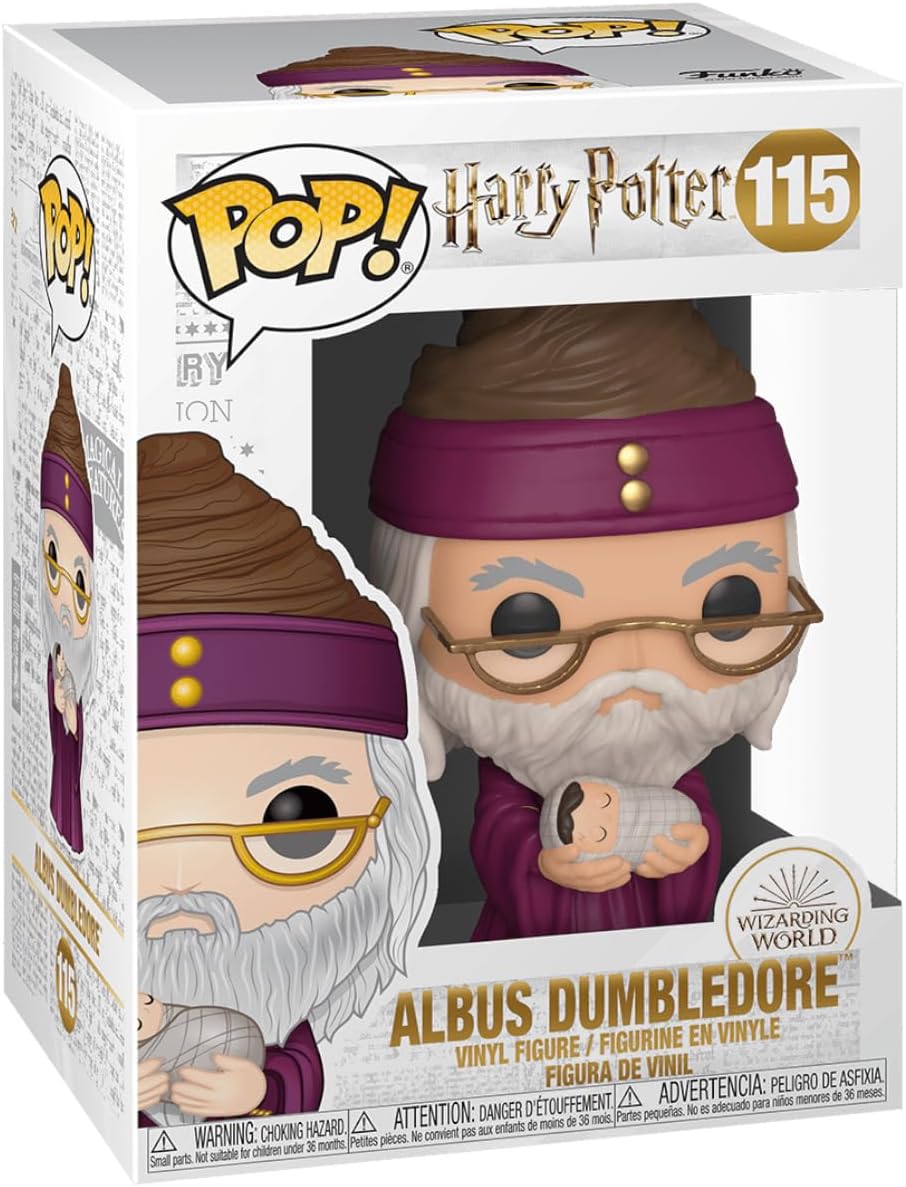 Funko Pop! Harry Potter: Dumbledore con bebe #115