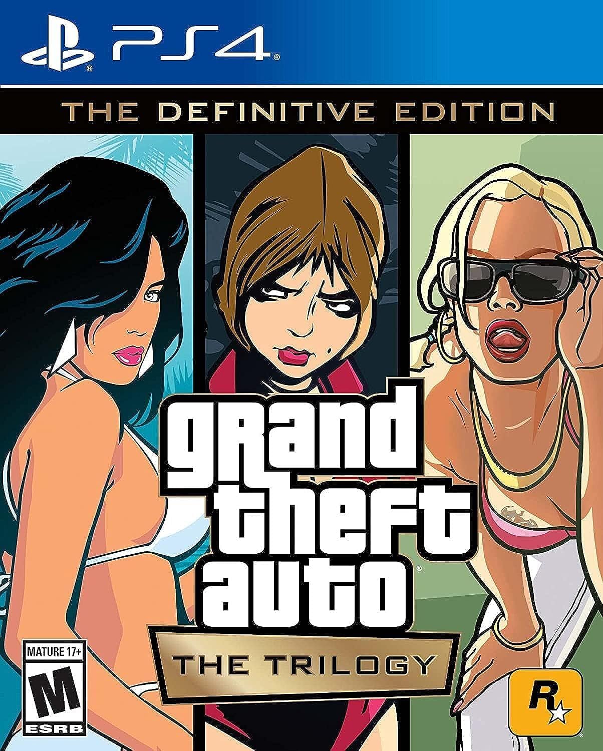 Grand Theft Auto: The Trilogy – The Definitive Edition – PlayStation 4 GTA