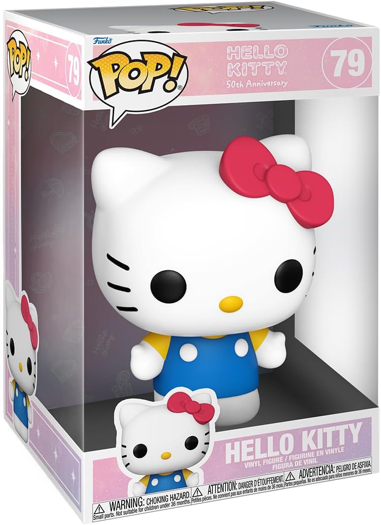 Funko Pop! Jumbo: 50 aniversario de Hello Kitty – Hello Kitty #79