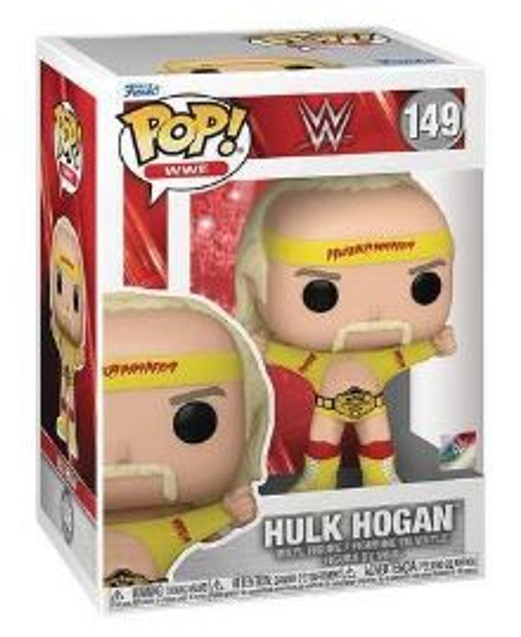 Funko Pop! Hulk Hogan w/Belt (Hulkamania) (WWE) Series 21 #149