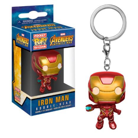 Funko Pop! Llaveros: Marvel Avengers Infinity War – Iron Man