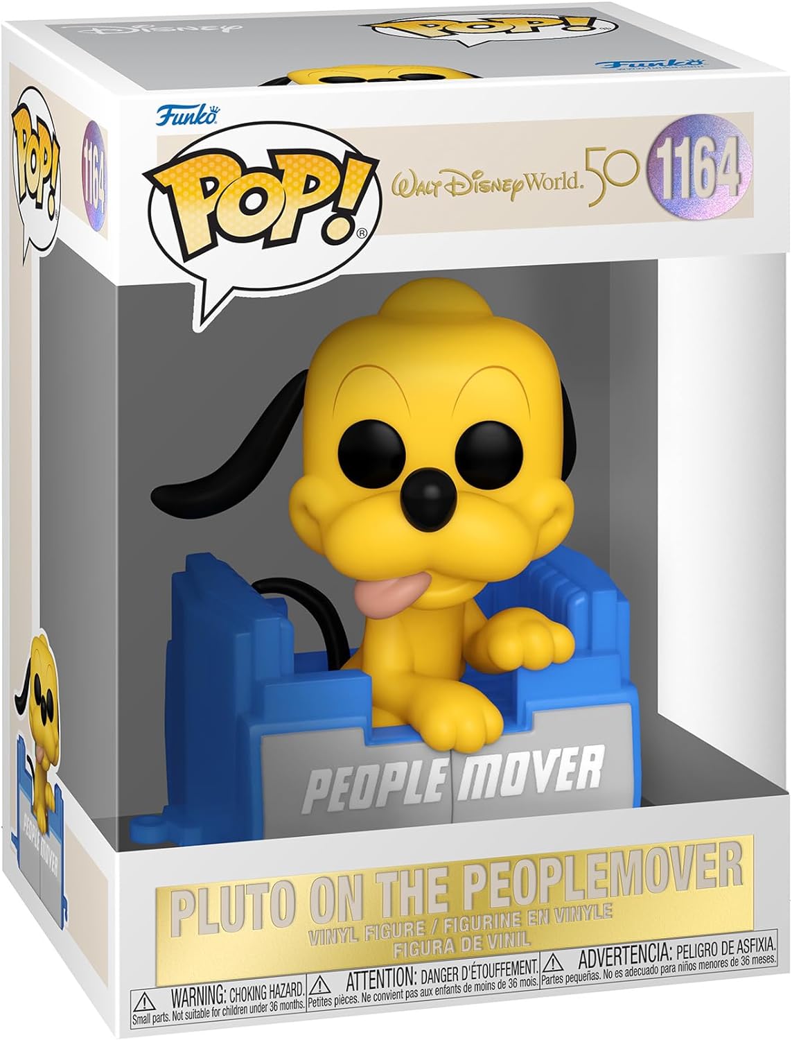 Funko Pop! Disney: Walt Disney World 50th – Pluto on The People Mover #1164