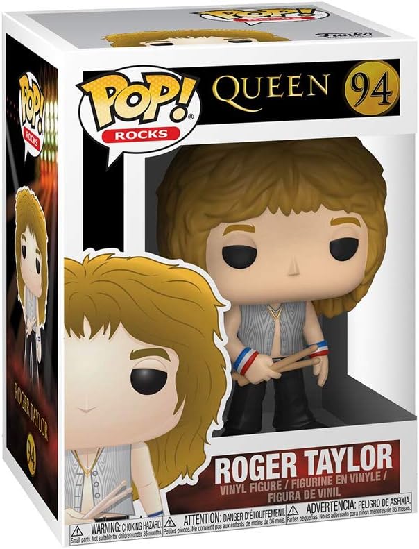 Funko POP Rocks: Queen – Roger Taylor #94
