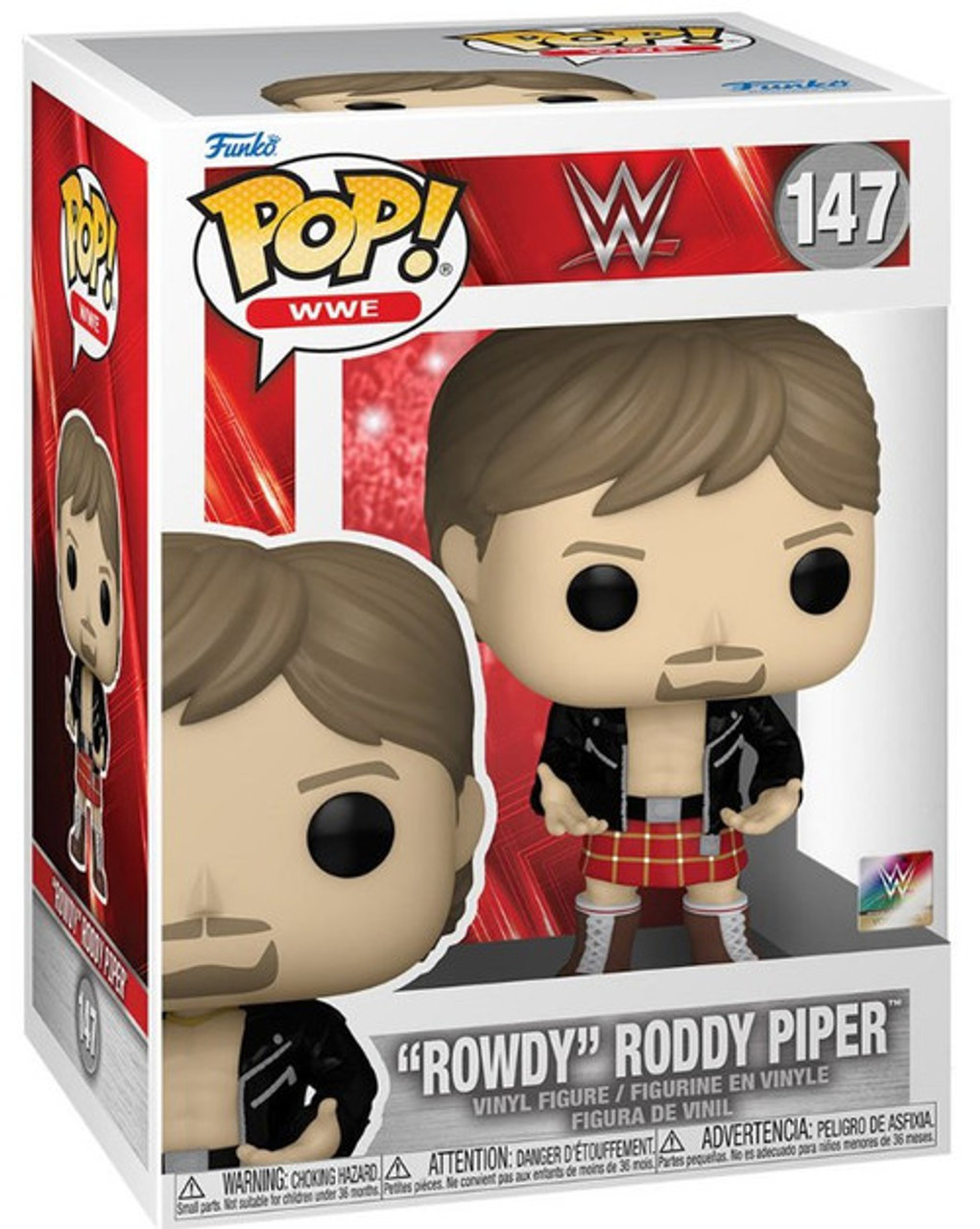 Funko Pop! Rowdy Roddy Piper (WWE) Series 21 #147