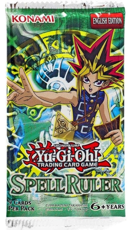 YUGIOH BOOSTER X 9 CARTAS – SPELL RULER