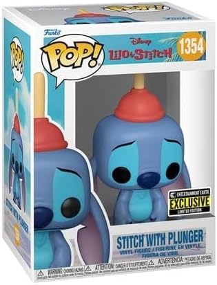 Funko Pop! Lilo & Stitch Stitch con émbolo  Figura de vinilo #1354