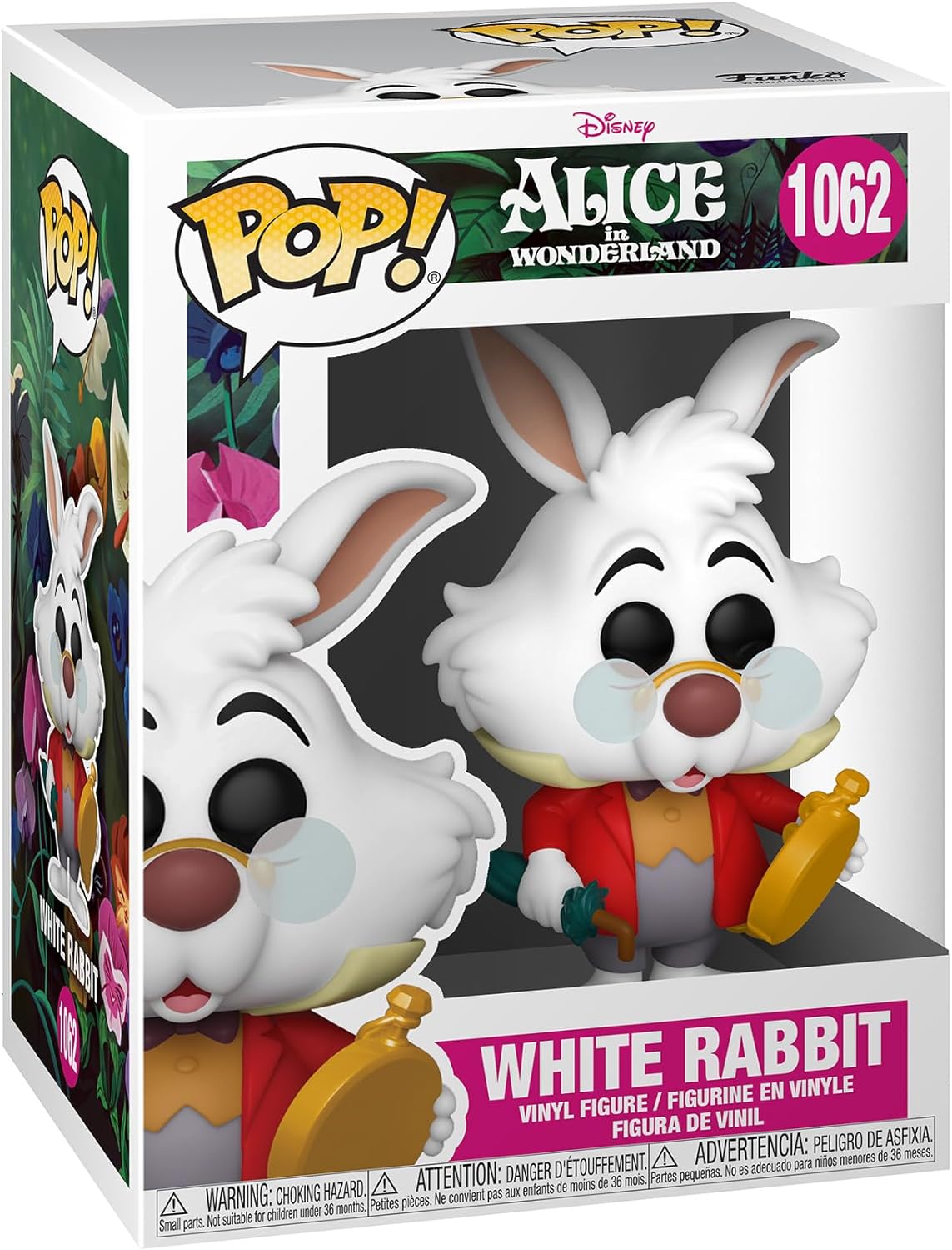 Funko Pop! Disney: Alice in Wonderland 70th – White Rabbit with Watch 1062