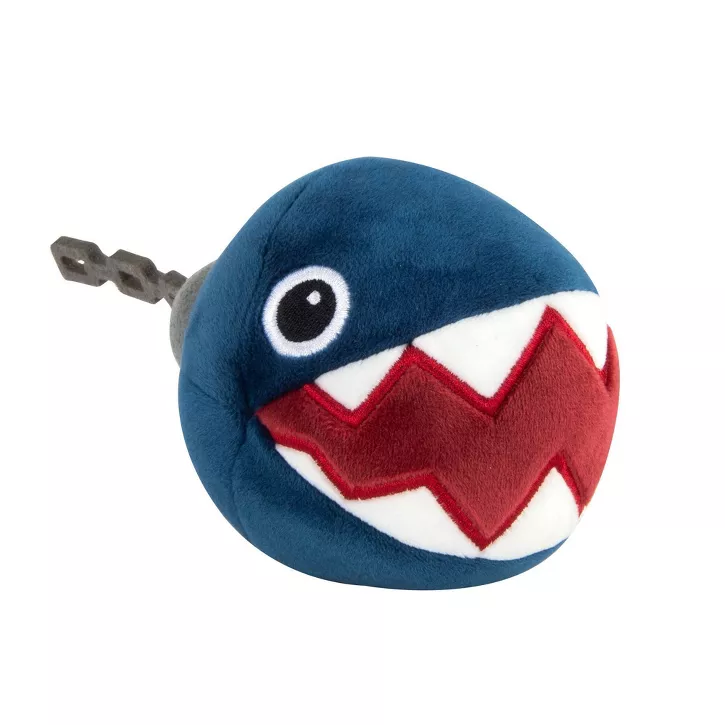 Nintendo Club Mocchi Mocchi- Super Mario Junior Peluche de 6 pulgadas – Chain Chomp