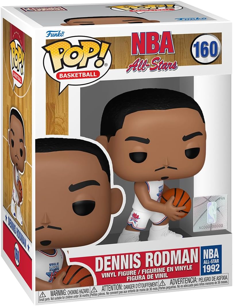 Funko Pop! NBA: Legends – Dennis Rodman (All-Star 1992) #160